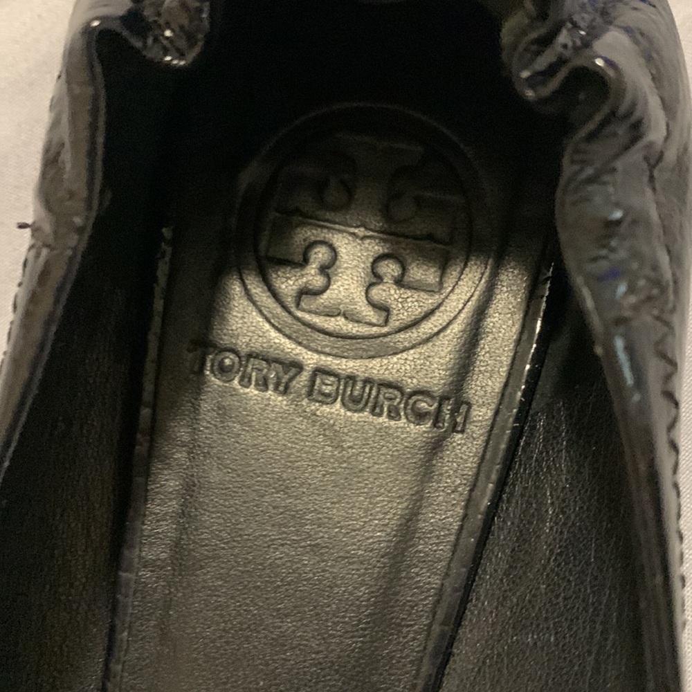 Tory Burch flats black SZ 6.5 - Picture 9 of 11